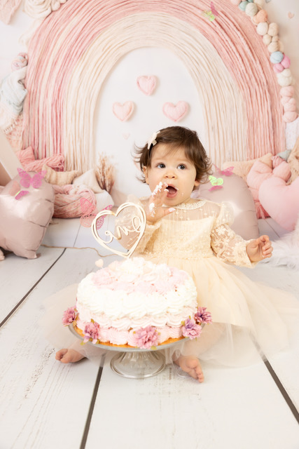 Smash The Cake Séance Photo Enfant Plaisir